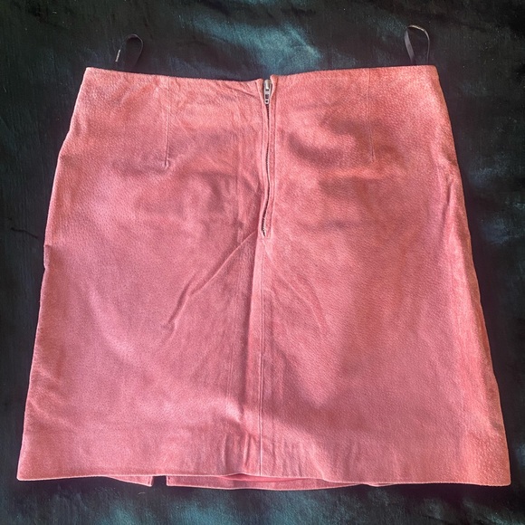 Blank NYC Leather Skirt Pink - Picture 4 of 7